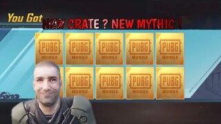 New Crate ? New Mythic ! 🔥 Crate Opening PUBG Mobile Kr