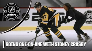 Sidney Crosby shows off the art of puck protection | Breaking The Ice | NHL on ESPN