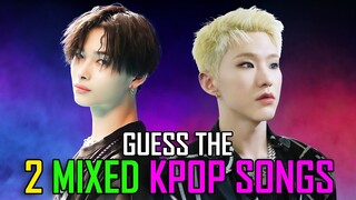 [KPOP GAME] CAN YOU GUESS THE 2 MIXED KPOP SONGS