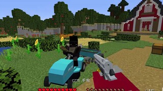 [Minecraft] Orang kulit hitam yang ingin memukul petani