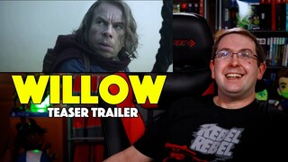 REACTION! Willow Official Teaser Trailer - Warwick Davis Disney+ Series 2022