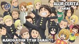 KETIKA MANUSIA DAN TITAN SATU SEKOLAH | Alur Cerita Anime Shingeki! Kyojin Chuugakkou (2015)