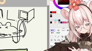 จะเกิดปฏิกิริยาอย่างไรเมื่อมีคนวาดเมียแฮมสเตอร์และวาดกระรอกของคนอื่นทุกวัน?