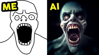 Can AI Make a Horror Game?