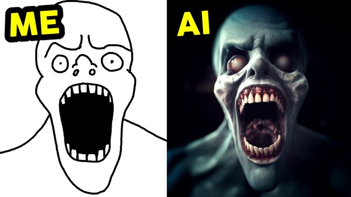 Can AI Make a Horror Game?