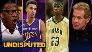 UNDISPUTED - LeBron calls Victor Wembanyama a "generational talent" - Skip & Shannon agree