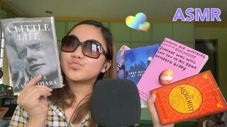 ASMR | FAST book tapping & mouth sounds 📚✨