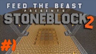 Minecraft FTB StoneBlock 2 | 3rd Person Timelapse #1