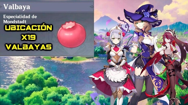 GUÍA UBICACIÓN de VALBAYAS | GENSHIN IMPACT en Español