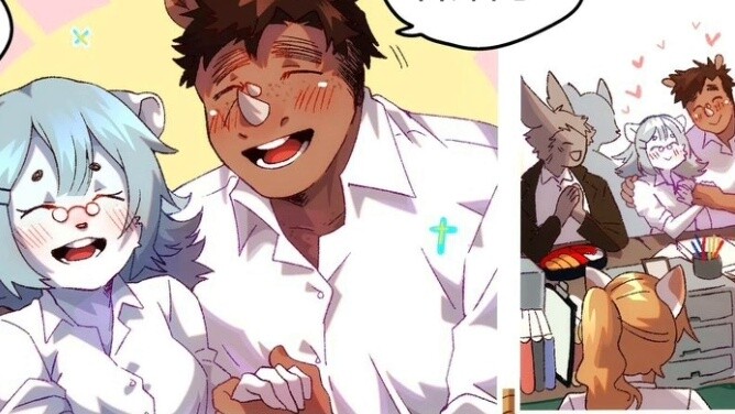 แชร์การ์ตูน แปลจีนทำเอง อาจจะแข็งไปหน่อย