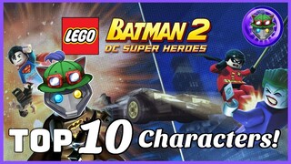 TOP 10 LEGO Batman 2 Characters!