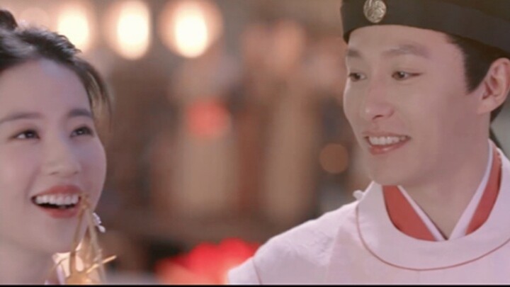 Chi Yanei/Zhao Paner I love you secretly in a corner no one knows about! How can Liu Yifei be so fli