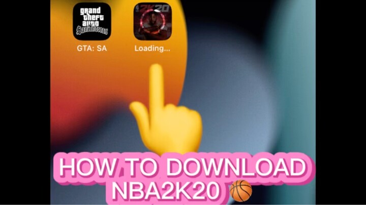 How to download NBA2K20 on ios?           #fyp #ios #iphone #ipad #nba #basketball