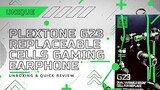 Plextone G23 Gaming Earphones | Replaceable Sound Cells | Mobile Legends Effect | Quick Unboxing