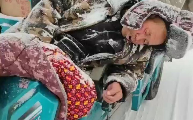 Old Man Delivers in the Snowstorm, Dies of Illness on the Icy Road—By the Time Passersby Found Him, 