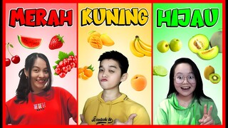 CHALLENGE MAKAN BUAH 1 WARNA SESUAI WARNA BAJU !! Feat @sapipurba  @FannyTjandra