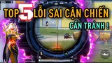 TOP 5 Những Lỗi Sai Cần Tránh Khi Cận Chiến Giúp Bạn Pro Hơn  | Bong Bong TV | [PUBG Mobile] #73