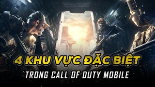4 khu vực đặc biệt trong Call of Duty Mobile VN