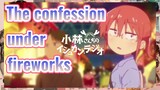 The confession under fireworks
