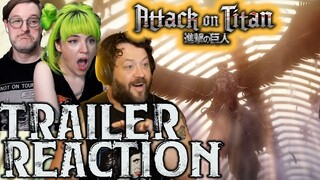 Attack on Titan S4: Part 4 Teaser Trailer Reaction!