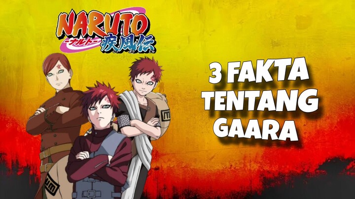 3 Fakta tentang gaara