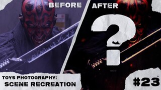 Toys Photography Scene Recreation #23 Darth Maul Darksaber Star Wars