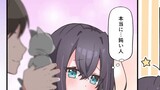 [Audio comic] [Raise a cat, then pick up a female high school student/// About social animals, I was