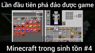 Lần đầu tiên phá đảo được game Minecraft #4