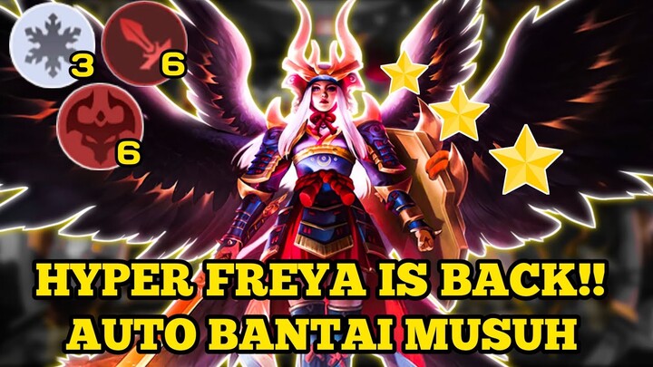 UPDATE TERBARU!! FREYA DI BUFF??AUTO BANTAI MUSUH!! MAGIC CHESS | MOBILE LEGENDS