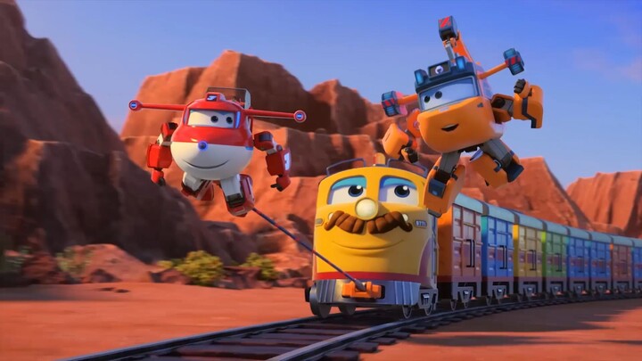 Super Wings ซุปเปอร์วิงส์ (Season 8) EP32 ตอน รถไฟที่ยาวที่สุดในโลก