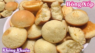 Quá đơn giản nếu muốn ăn Bánh Bông Lan theo vị truyền thống mà không có khuôn- Custard cake