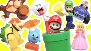 The Super Mario Bros Movie Luigi, Peach, Bowser, Toad Transform into McDonalds Happy Meal