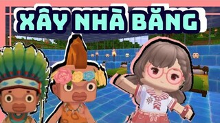 SINH TỒN MINI WORLD #14: Tìm băng và xây nhà băng tặng các bạn thổ dân