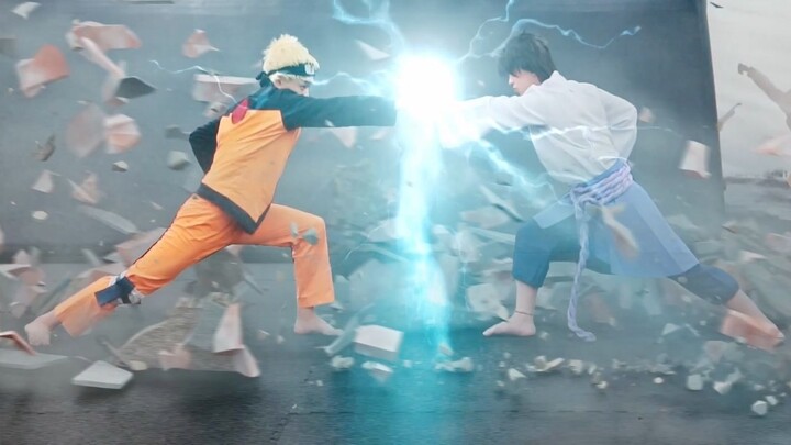 The somersaulting guy shoots live-action Naruto, Naruzu breaks through the dimensional city war