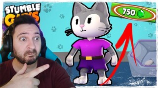 😱No me di cuenta que SALIÓ está NUEVA SKIN en STUMBLE GUYS😱 A MI HIJA GALA NO LE GUSTA🤣🤣