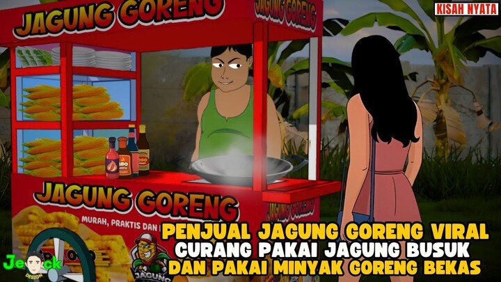 AZAB PENJUAL JAGUNG GORENG VIRAL CULAS PAKAI JAGUNG BUSUK DAN MINYAK GORENG