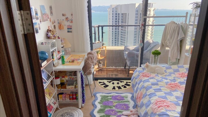 Watching the Sea: 6㎡ Small Room Rental Renovation — Step by Step to My Dream Cozy Nook