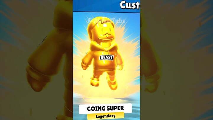 CLEANEST STUMBLE GUYS SKINS TRANSITIONS GOING SUPER 🏅 #shorts #stumbleguys