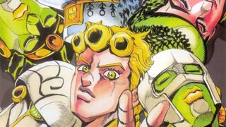 JoJo 5 黄金之风系列漫画封面（已排列）