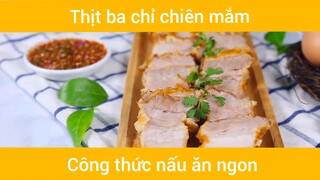 Thịt ba chỉ chiên mắm