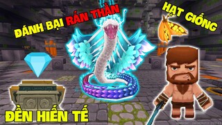 MINI WORLD SINH TỒN NÚI LỬA #8 | ĐÁNH BẠI THẦN RẮN VÀ THỬ ĐỀN HIẾN TẾ