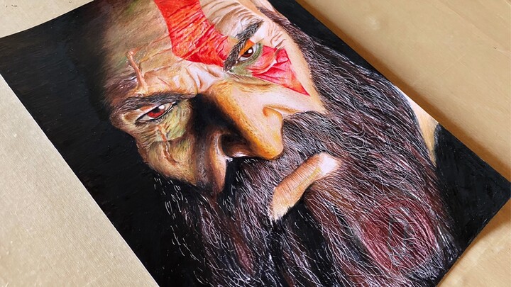 Drawing Kratos | God of War