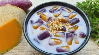 Cách nấu CHÈ KHOAI BÍ DẺO ngon khó cưỡng