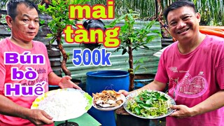 Thánh Ăn Cái Tàu ăn thố Bún bò Huế chà bá và mai tàng chỉ có 500k.lTâm Chè Vĩnh Long.