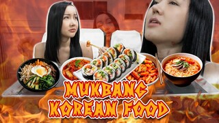 SUARA RATU TAMBAH PARAH... GARA GARA MUKBANG KOREAN FOOD !!!