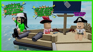 Vlog Dede Darlung & Dede Darjun Jadi Bajak Laut - Roblox Indonesia