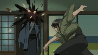 Hijikata Jushiro was hit from the front