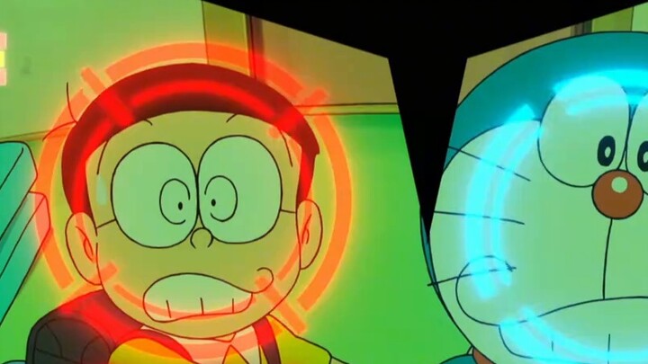 Doraemon: Escape the puzzle room, Nobita's family successfully returned to Earth but then met with t