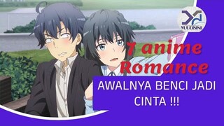 Cerita Romansa Terfavorit , 7 Anime Romance Awalnya Benci Jadi Cinta