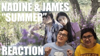 Nadine Lustre & James Reid - "Summer" Reaction